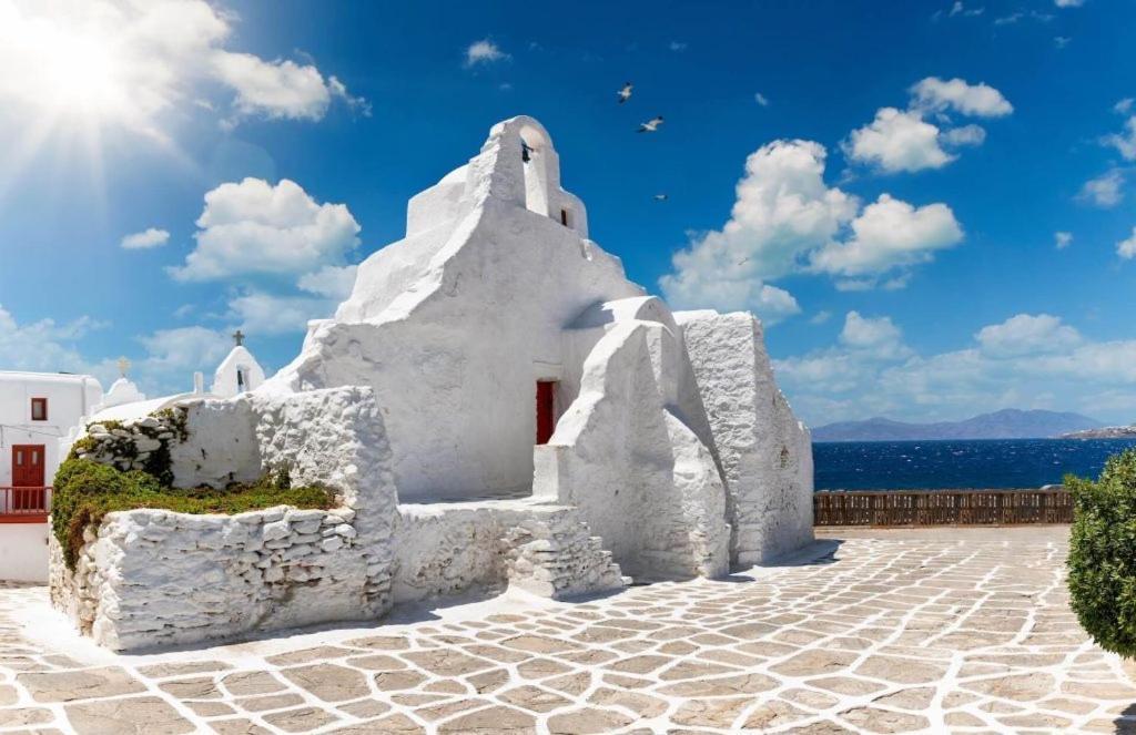 Budget Downtown Apartment- Harma I Mykonos Town Luaran gambar